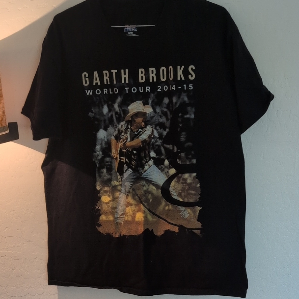 Garth Brooks World Tour Kids Black T-Shirt